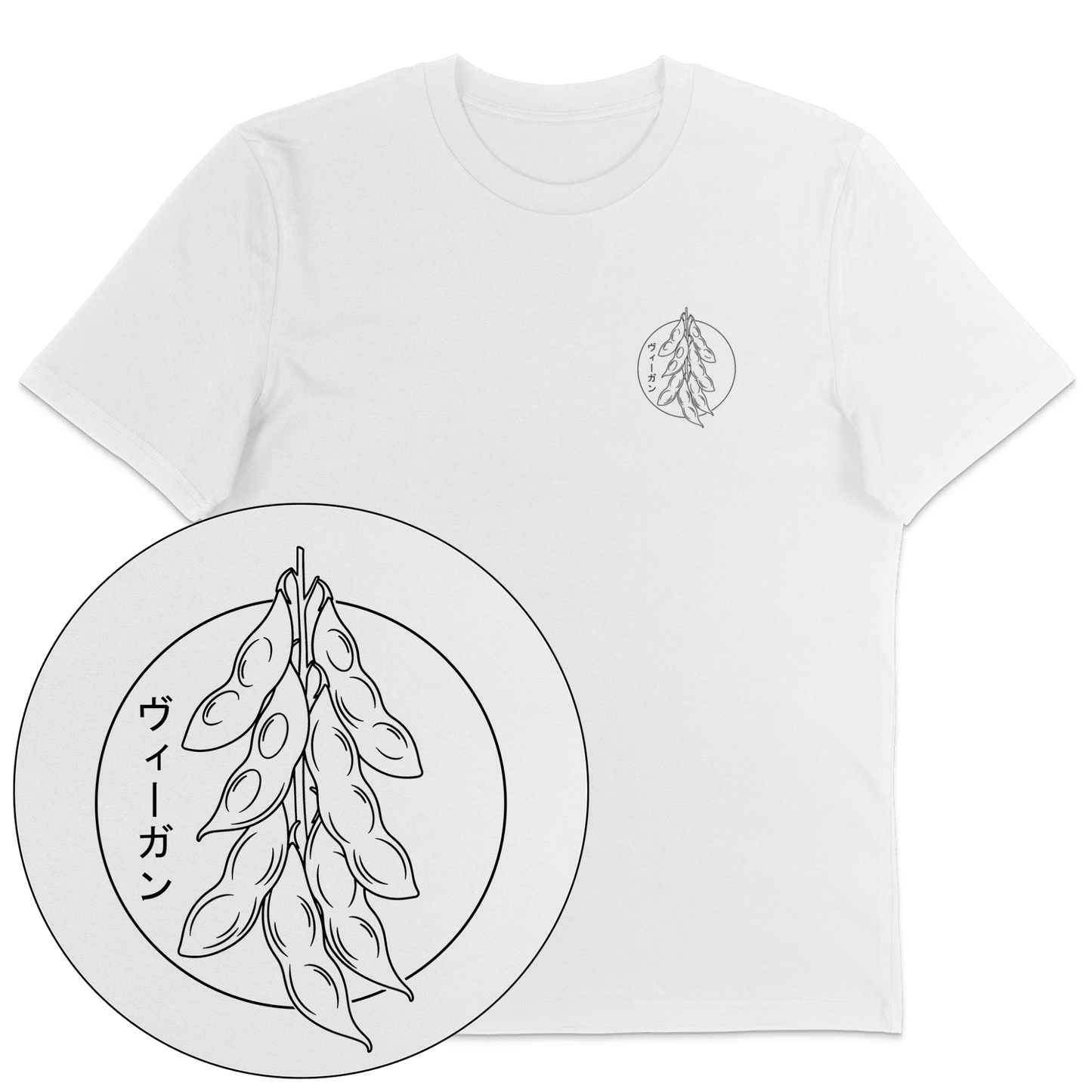Japanese Vegan Streetwear T-Shirt - Vegan America