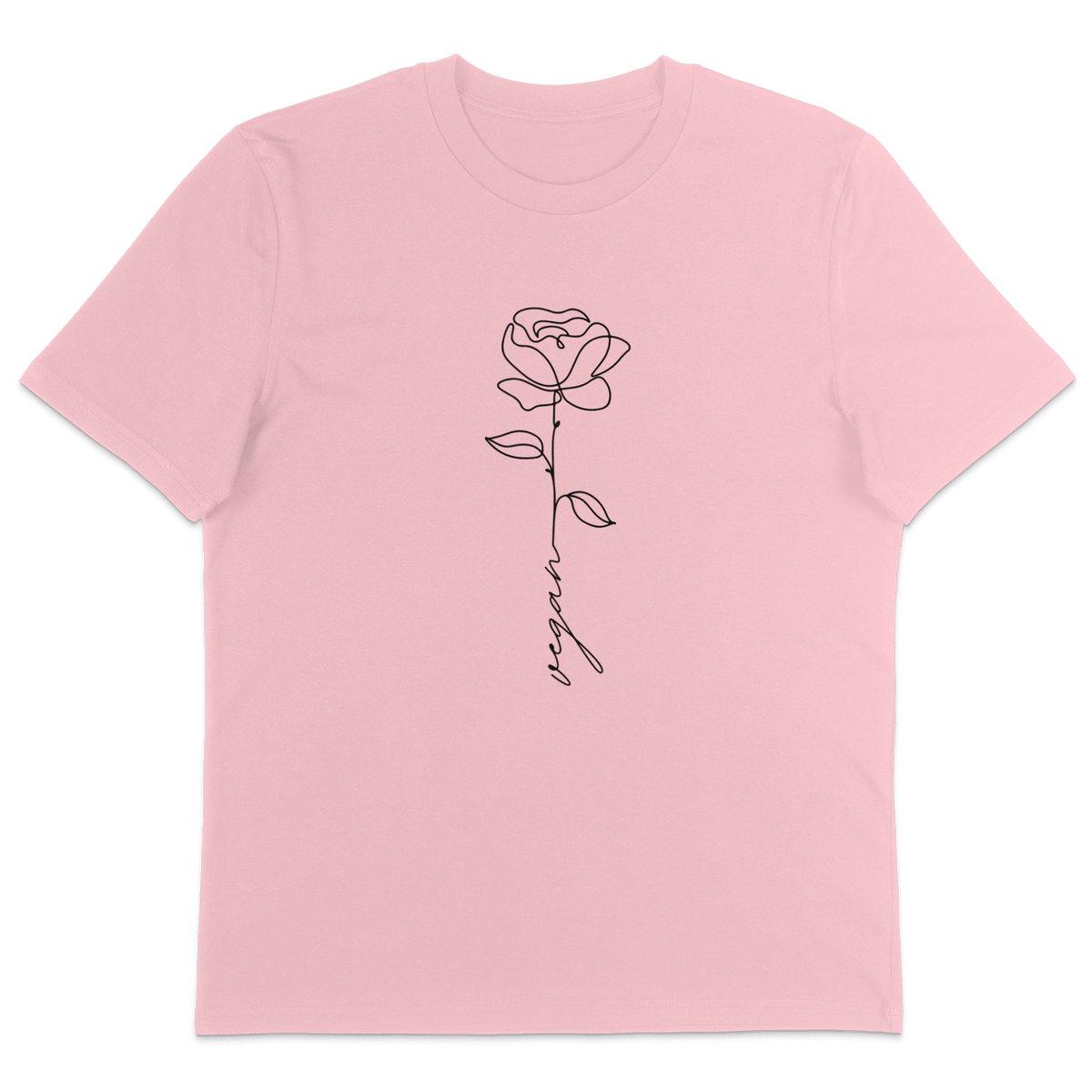 Vegan Rose T-Shirt - Vegan America