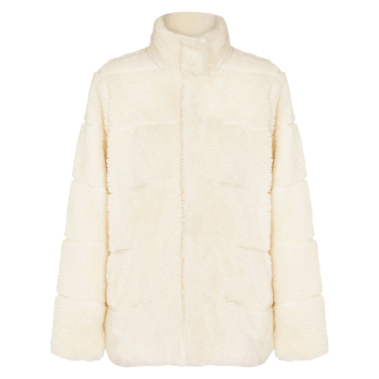 Recycled Teddy Puffer Jacket
