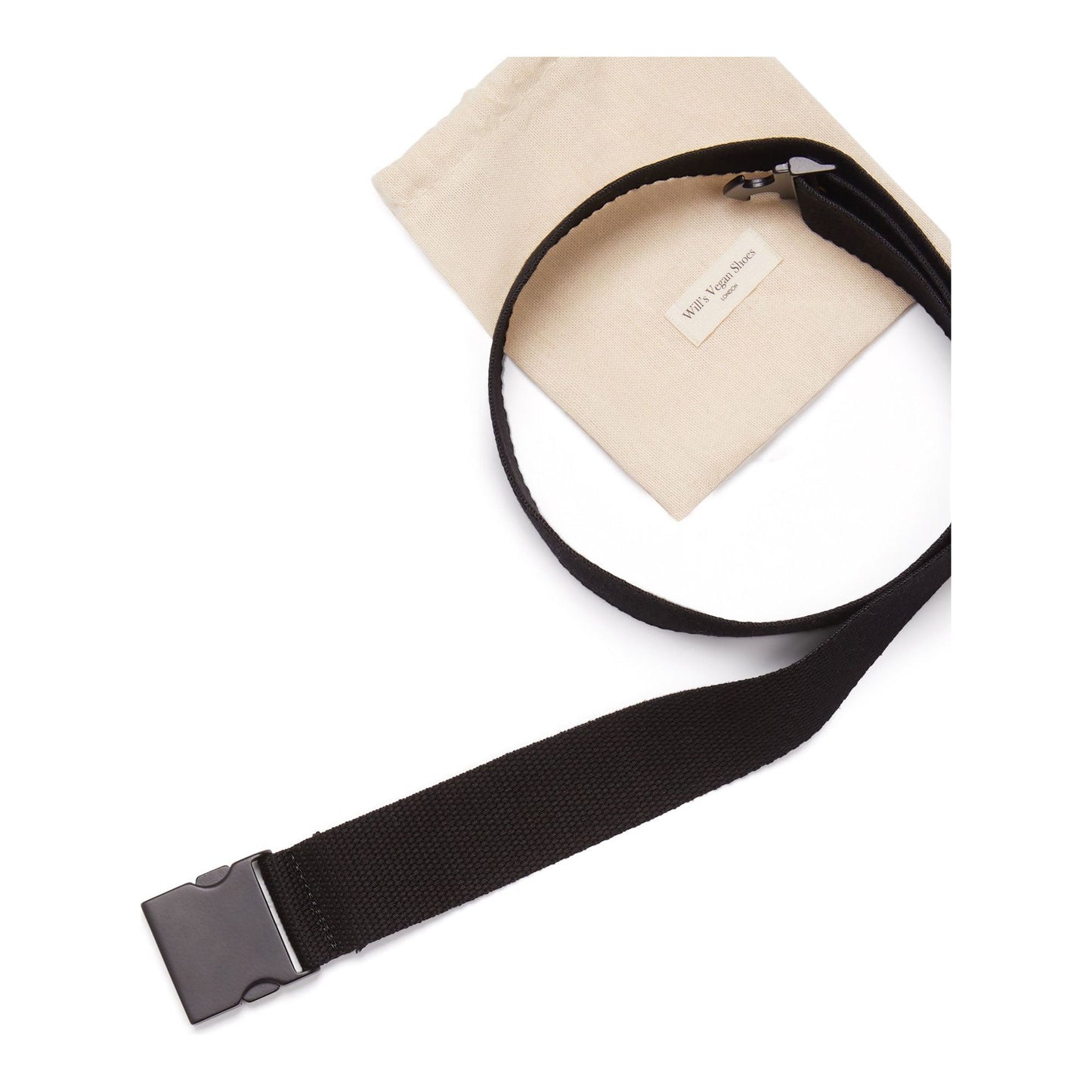 4cm Tencel & Metal Clip Belt
