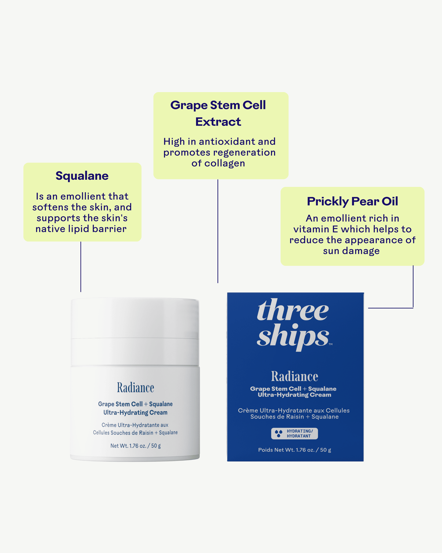 Radiance Grape Stem Cell + Squalane Day Cream
