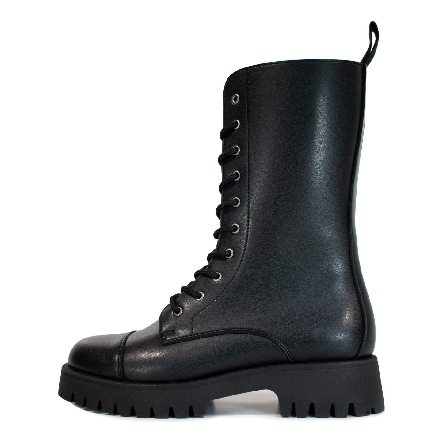 Track Sole 10 Eye Boots