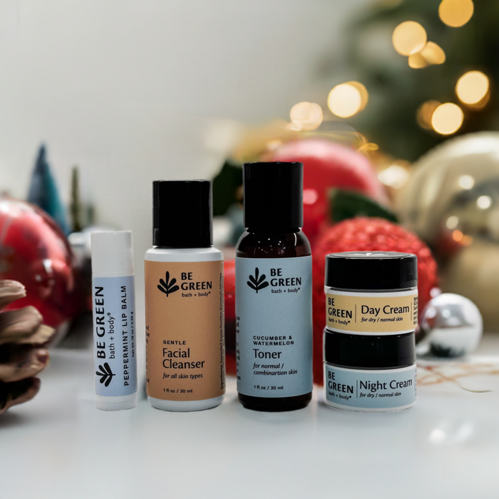 Facial Care Minis + Lip Balm Gift Set