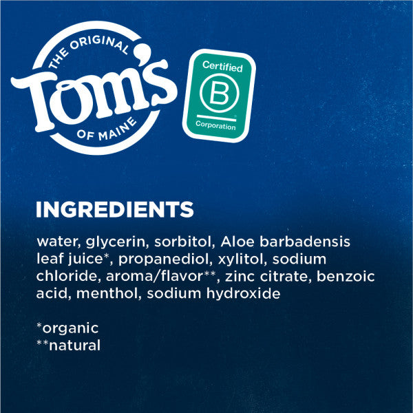 Refreshing Mint Sea Salt Fluoride-Free Natural Mouthwash