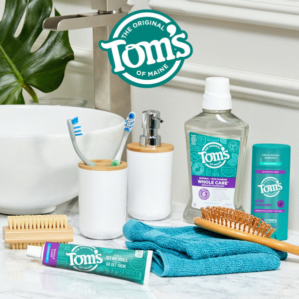 Whole Care Peppermint Natural Toothpaste with Fluoride