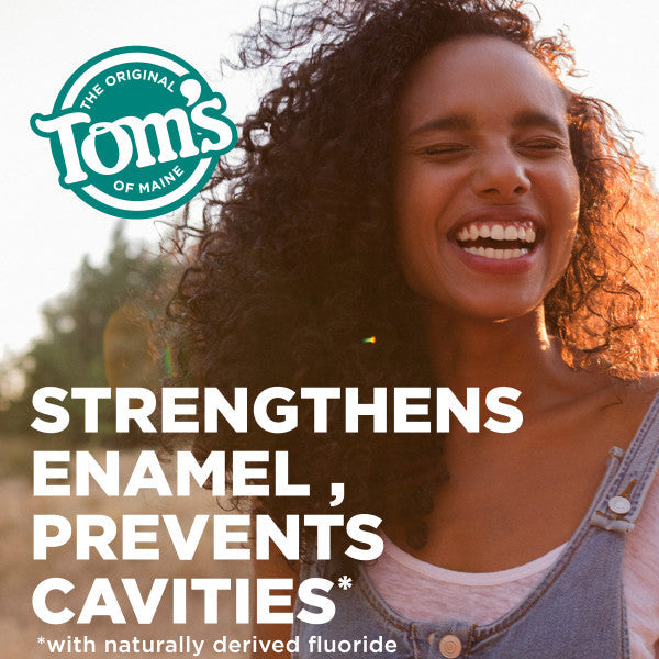 Whole Care Peppermint Natural Toothpaste with Fluoride