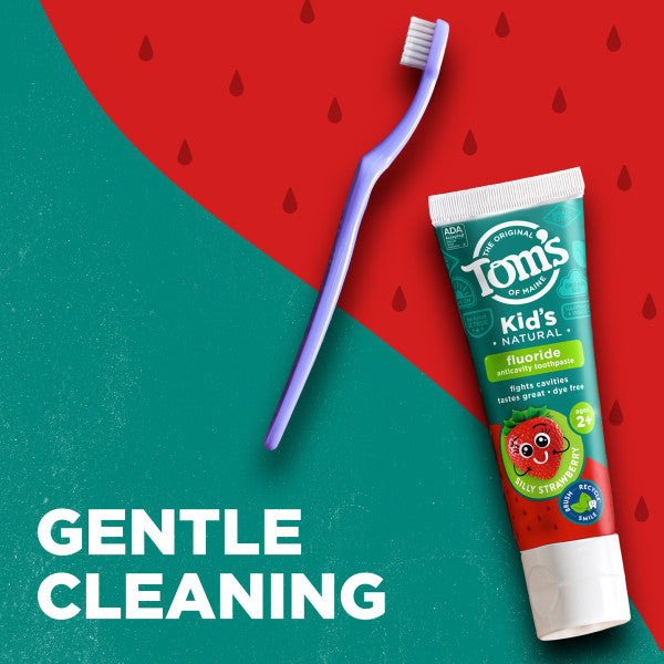 Silly Strawberry Anticavity Kids Natural Toothpaste