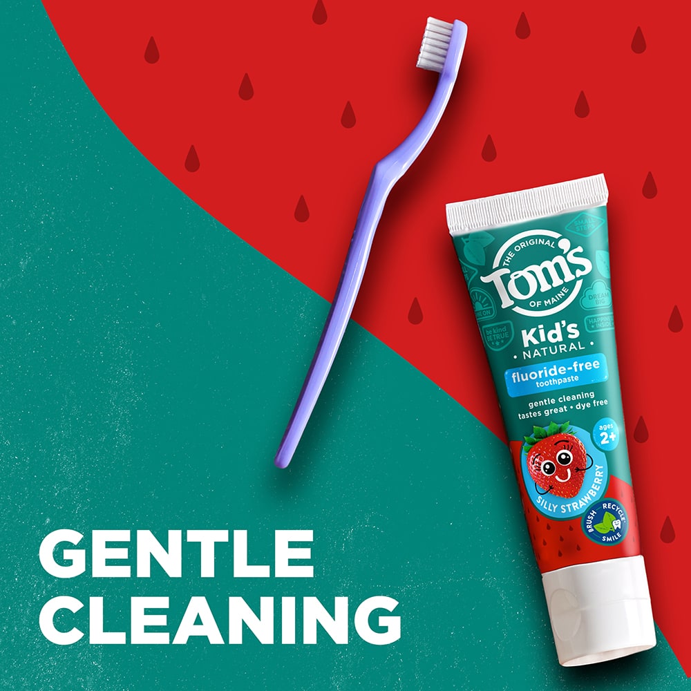 Silly Strawberry Kids Fluoride-Free Natural Toothpaste