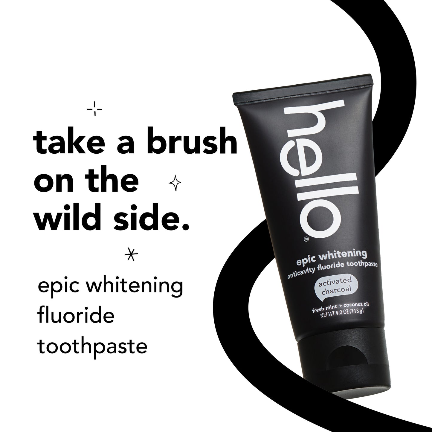 hello activated charcoal whitening fluoride toothpaste