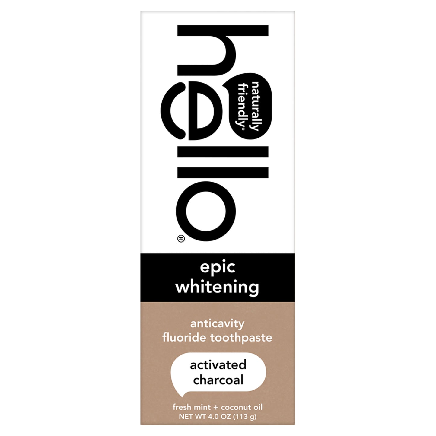 hello activated charcoal whitening fluoride toothpaste