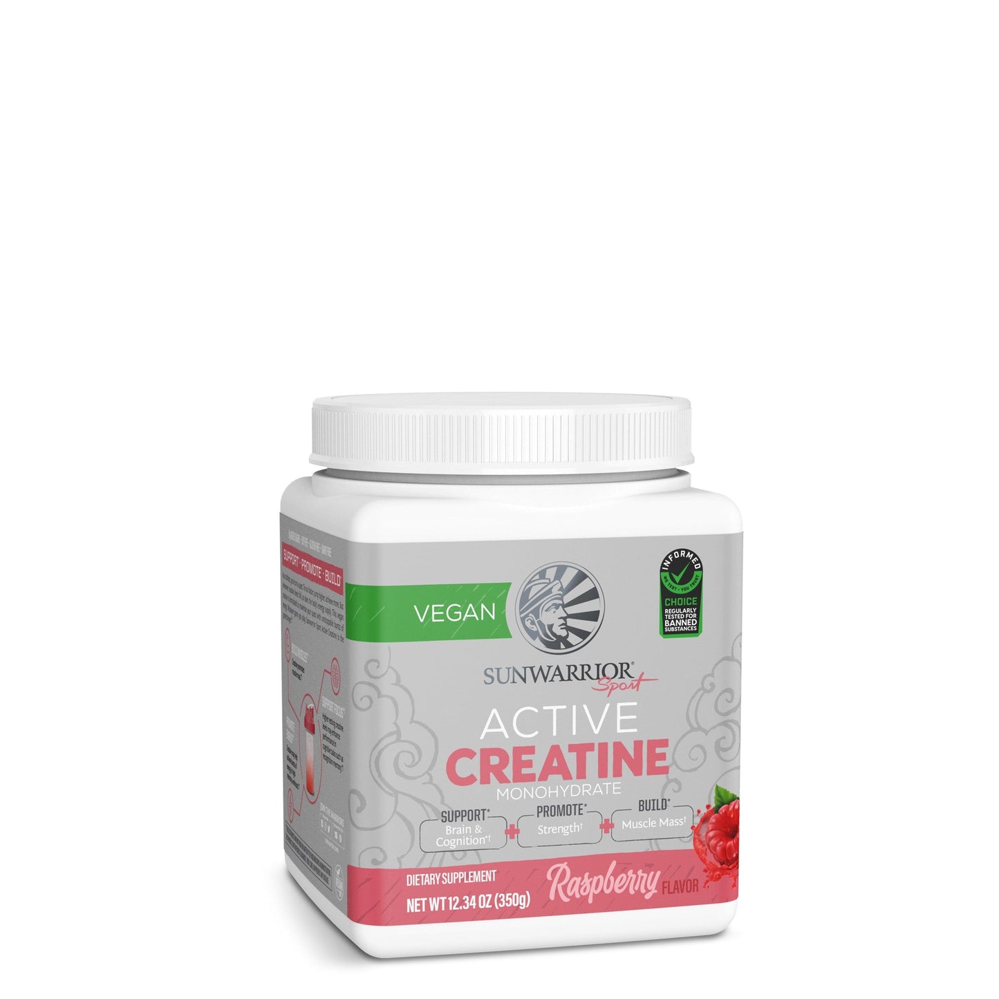 Active Creatine Vitamins & Supplements Sunwarrior 50 Servings