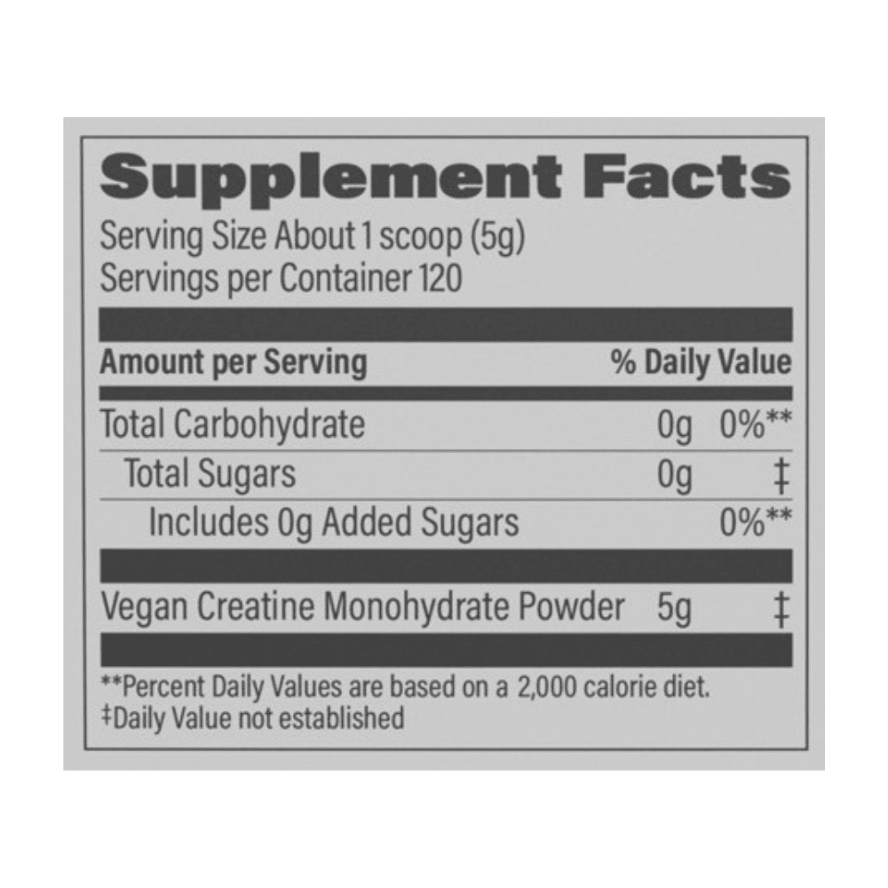 Active Creatine Unflavored Offer - Vegan America