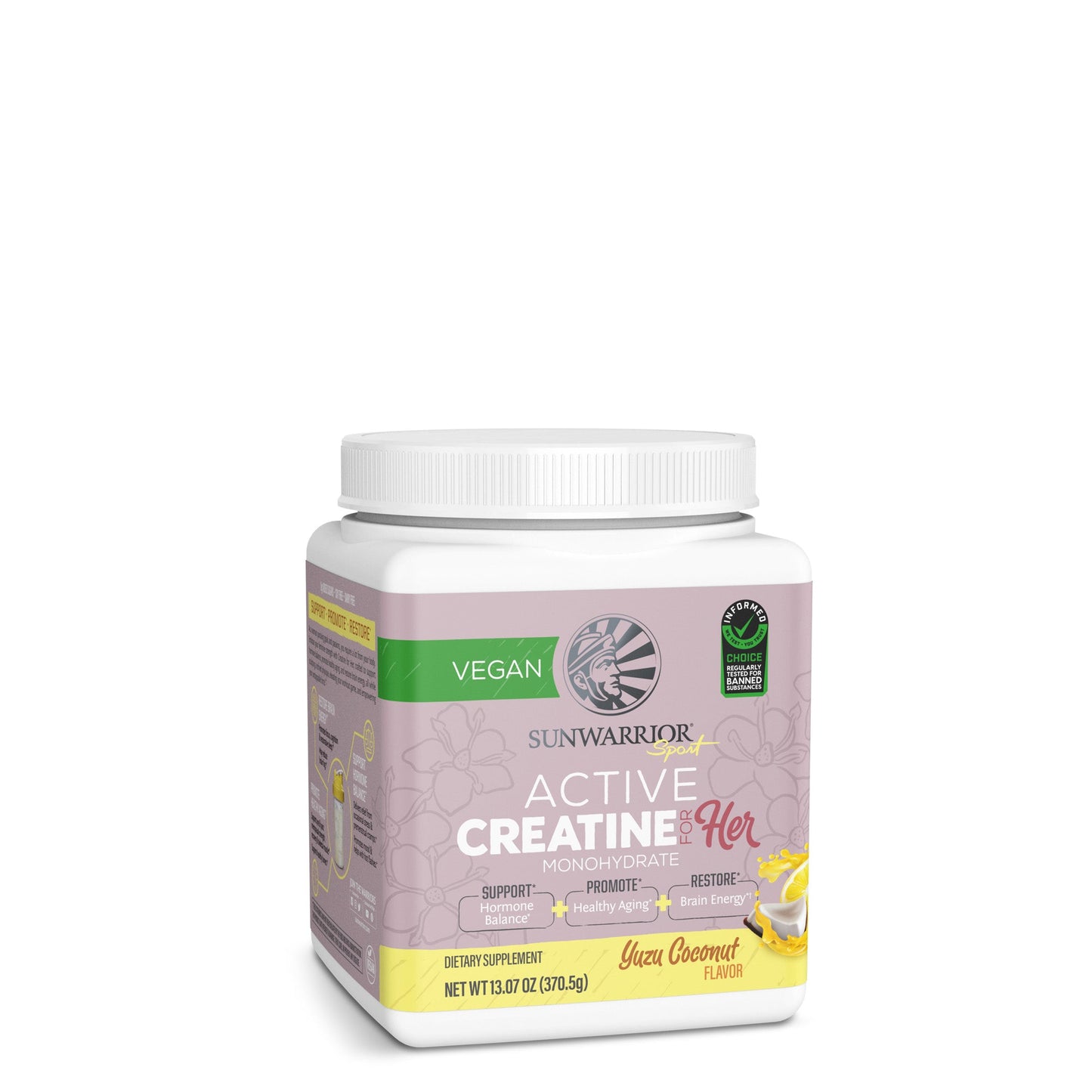 Active Creatine Yuzu Coconut For HER Offer Special Special Sunwarrior 50 Servings