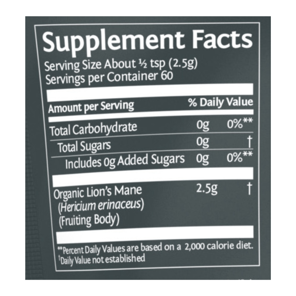 Be•Well Organic Lion's Mane Mushroom Powder Offer