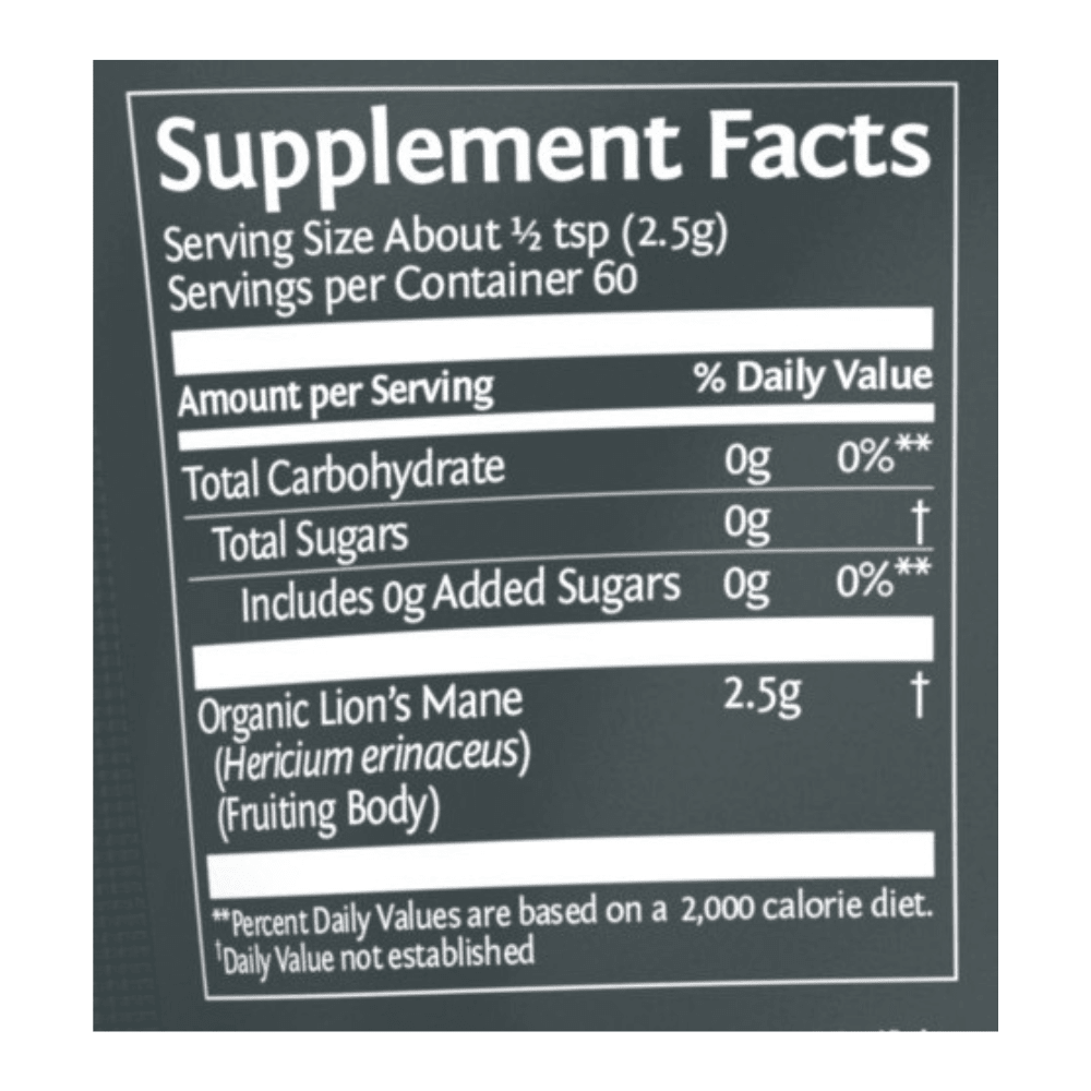 Be•Well Organic Lion's Mane Mushroom Powder Offer - Vegan America