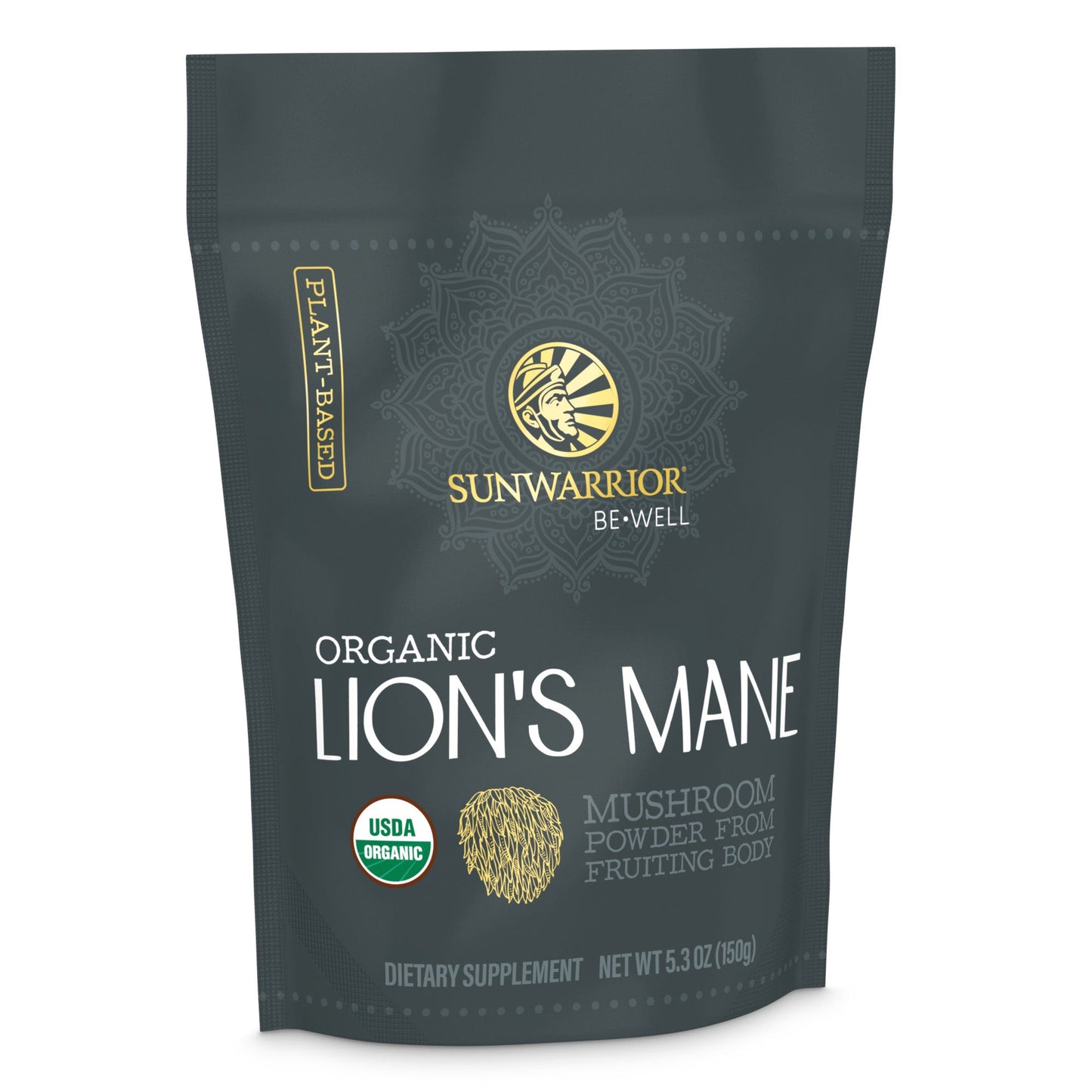 Be•Well Organic Lion's Mane Mushroom Powder