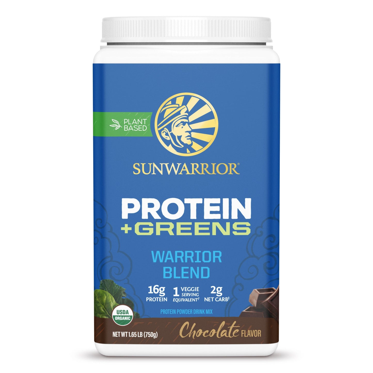 Warrior Blend Protein Plus Greens - Chocolate