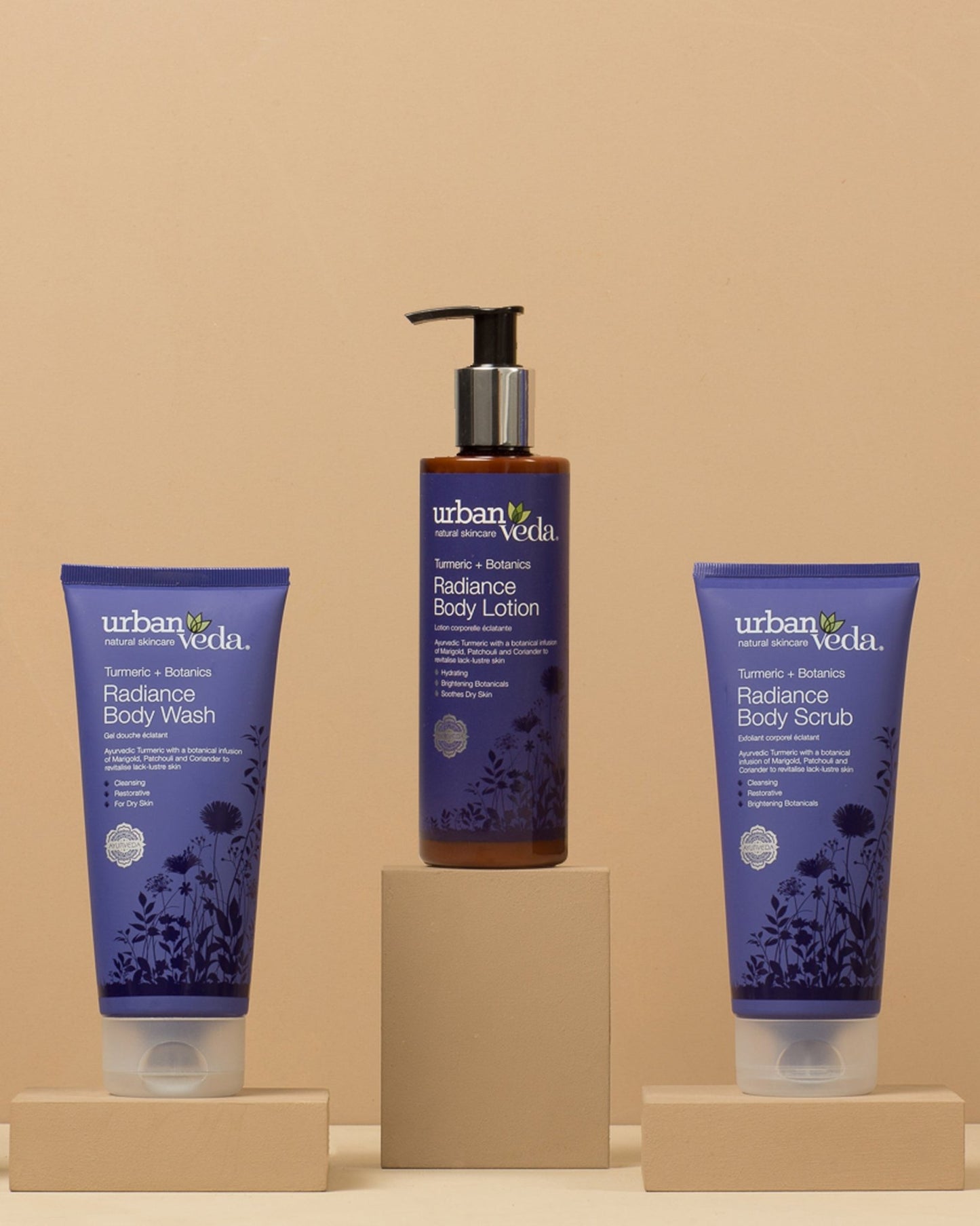 Radiance Ayurvedic Body Trio - Vegan America