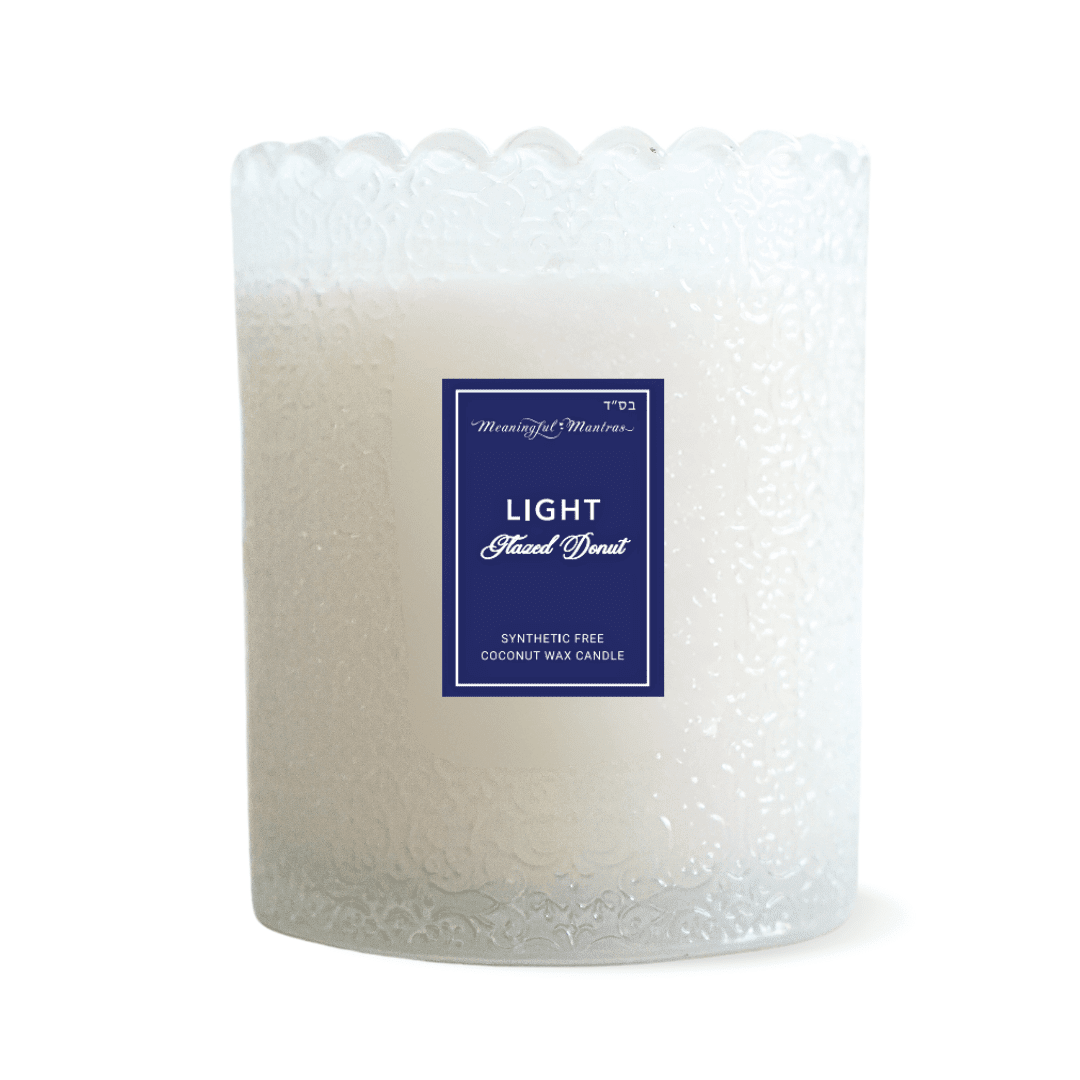 Glazed Donut Natural Candle 8oz Kaia Collection - Vegan America