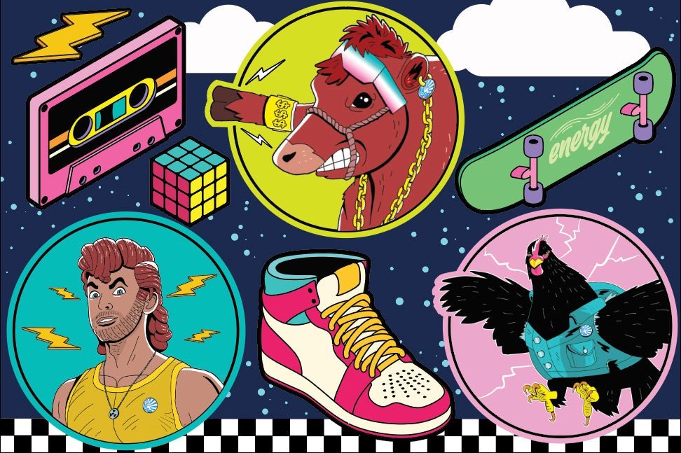 Vegan Vince Sticker Sheet - Vegan America