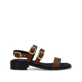 Women's Vegan Sandals Vera Brown - Vegan America