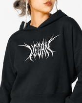 Vegan Metal Women's Hoodie - Vegan America