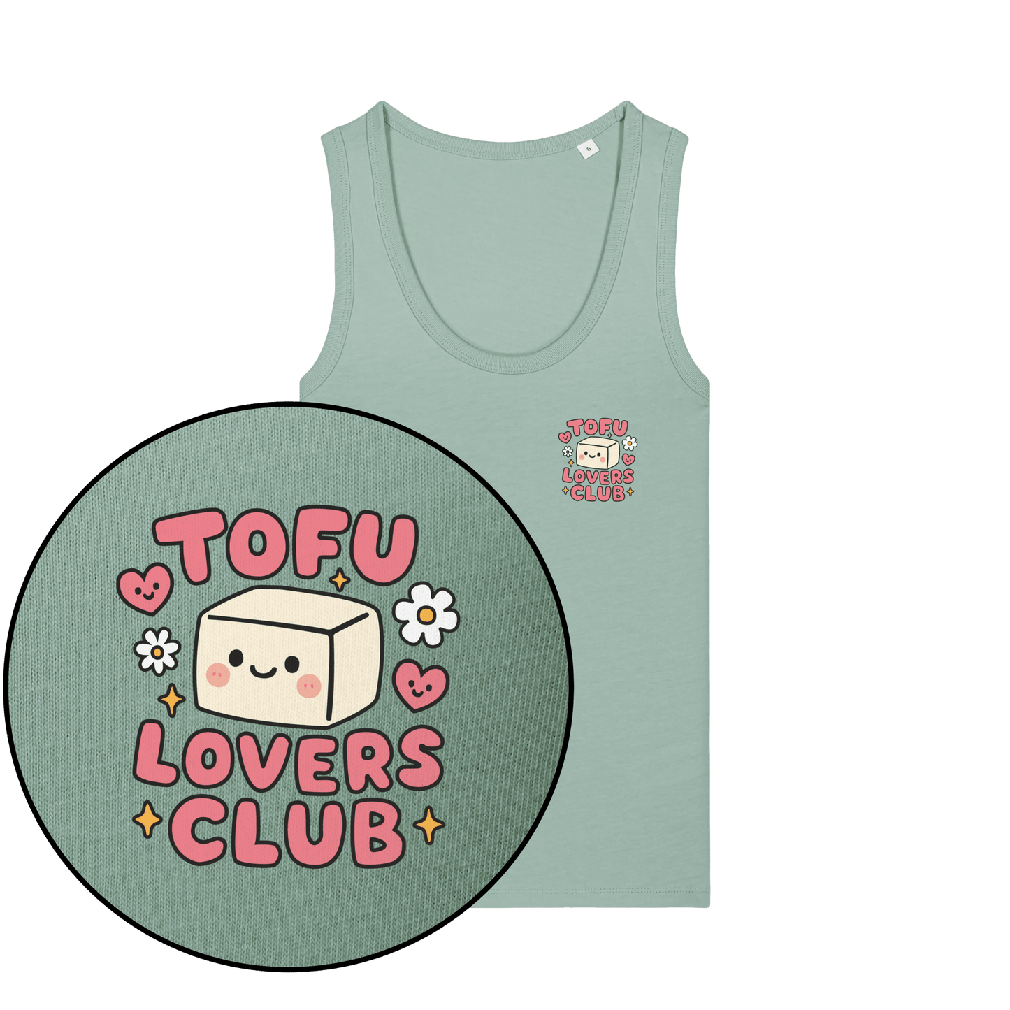 Tofu Lovers Club Women's Tank Top - Vegan America