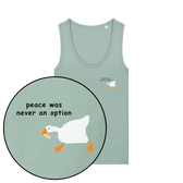 Peace Was Never An Option Women's Tank Top - Vegan America