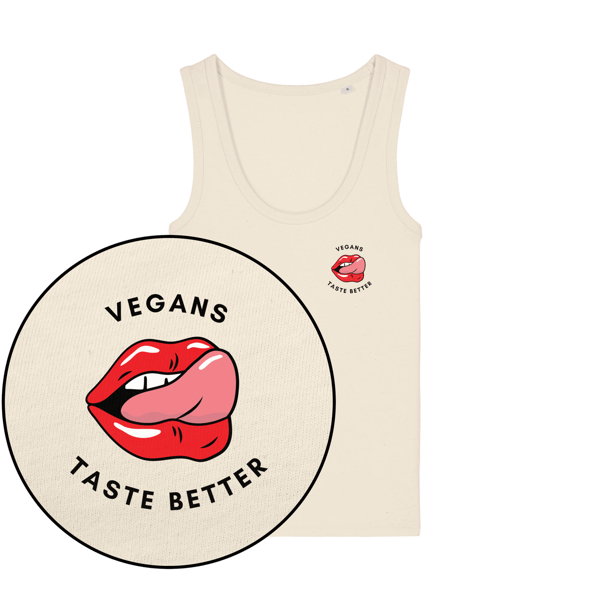 Vegans Taste Better Women's Tank Top - Vegan America