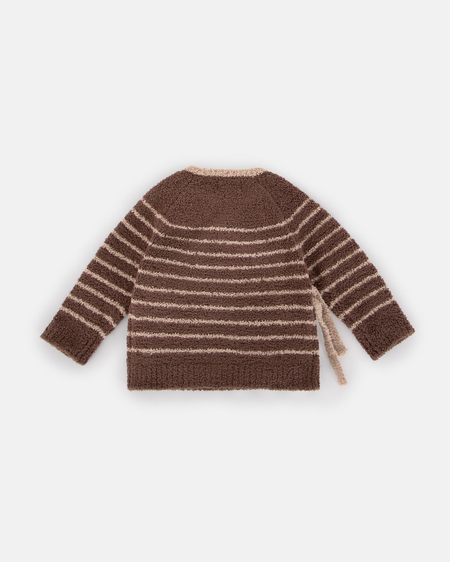 Wrap Top Striped - Fuzzy