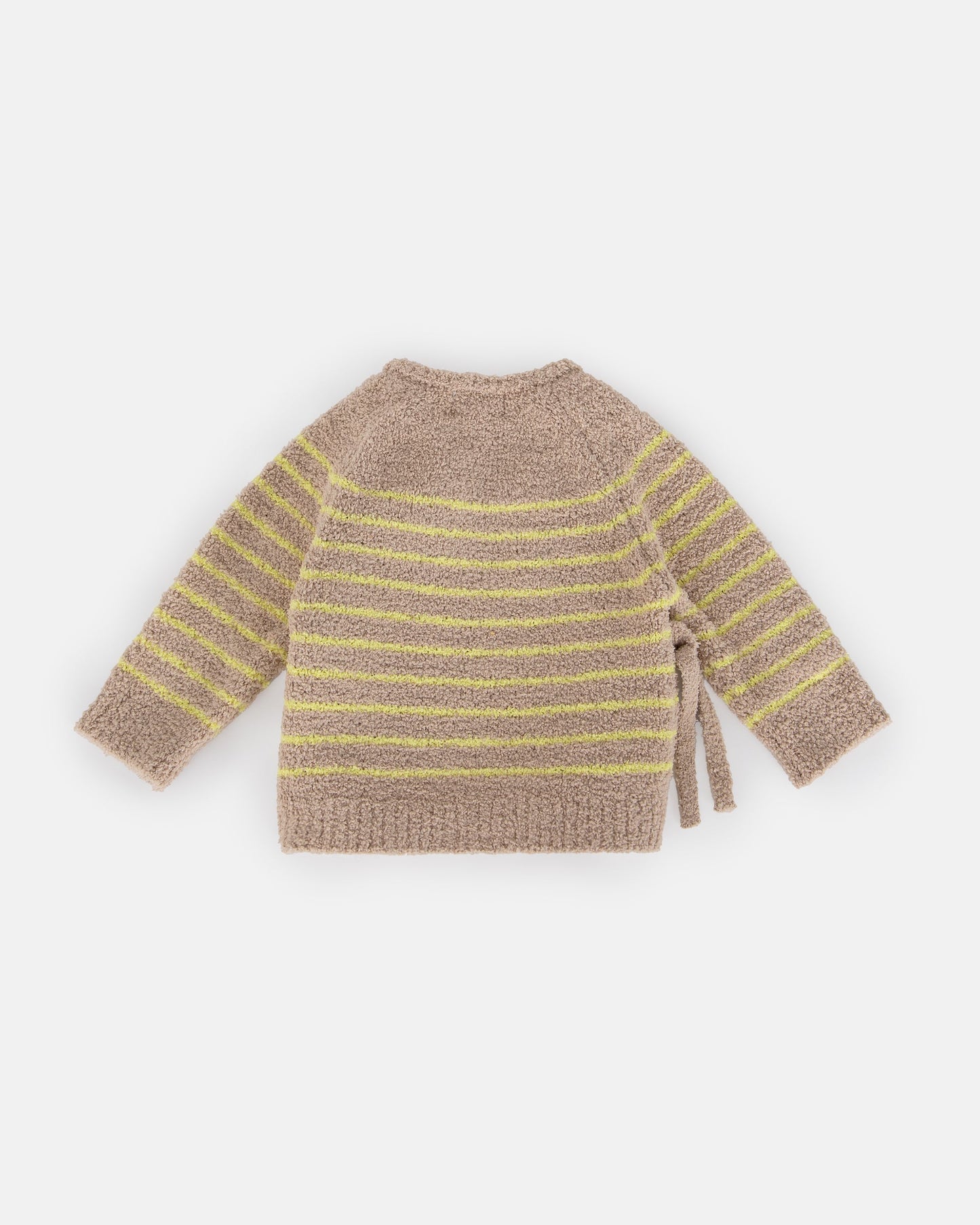 Wrap Top Striped - Fuzzy