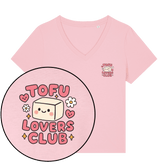 Tofu Lovers Club Women's V Neck T-Shirt - Vegan America
