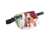 waist bag essentials dog food packages white & burgundy - Vegan America