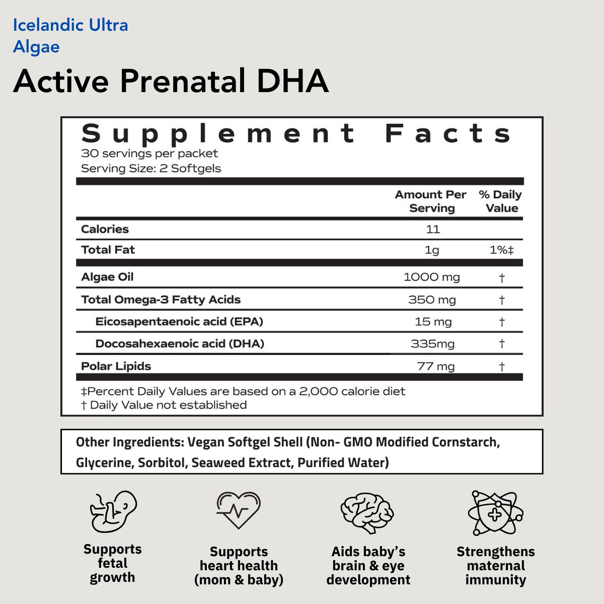Active Prenatal DHA+