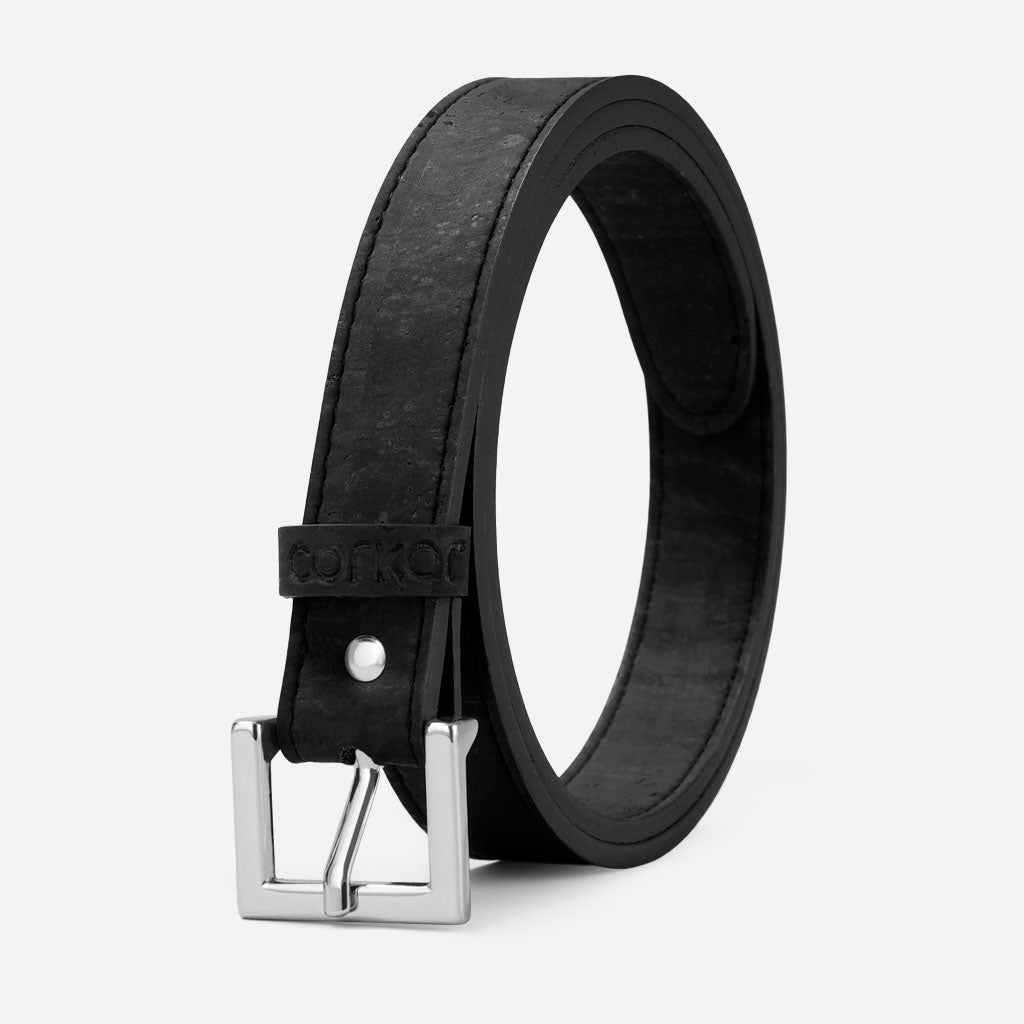 Women_Cork_Belt_black_silver #color_black