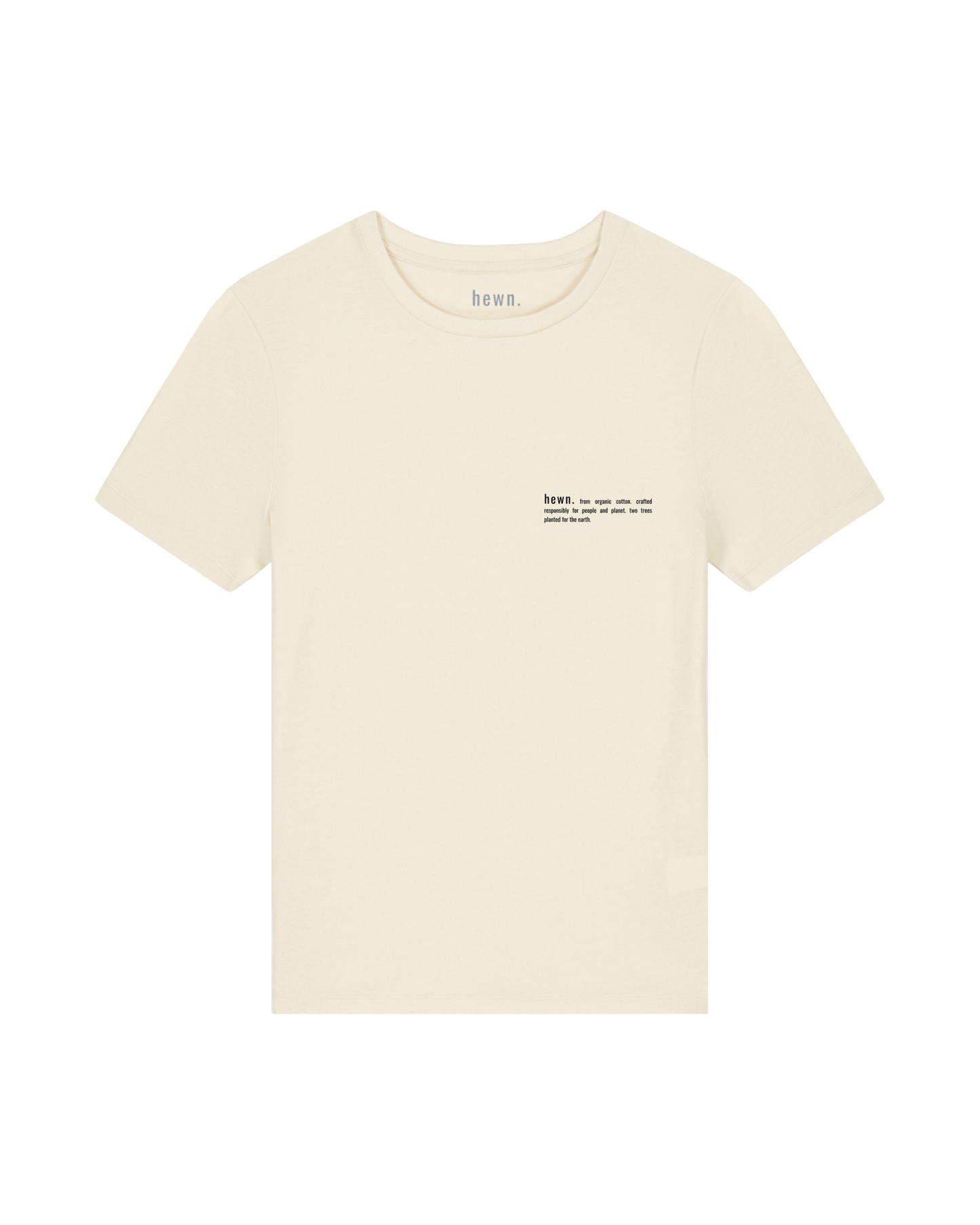Women's Organic Cotton Fitted T-Shirt | Natural Cotton