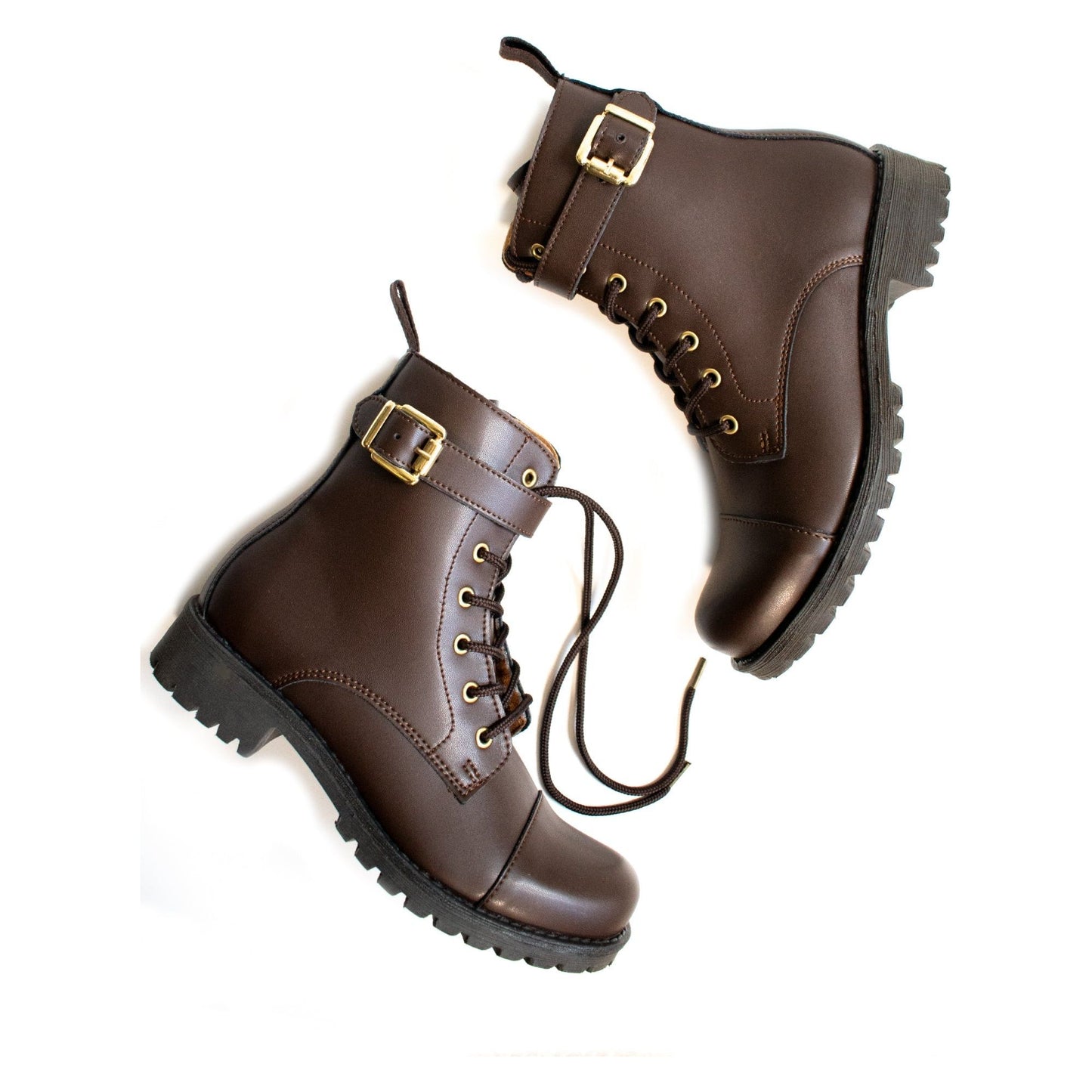 Buckled Work Boots