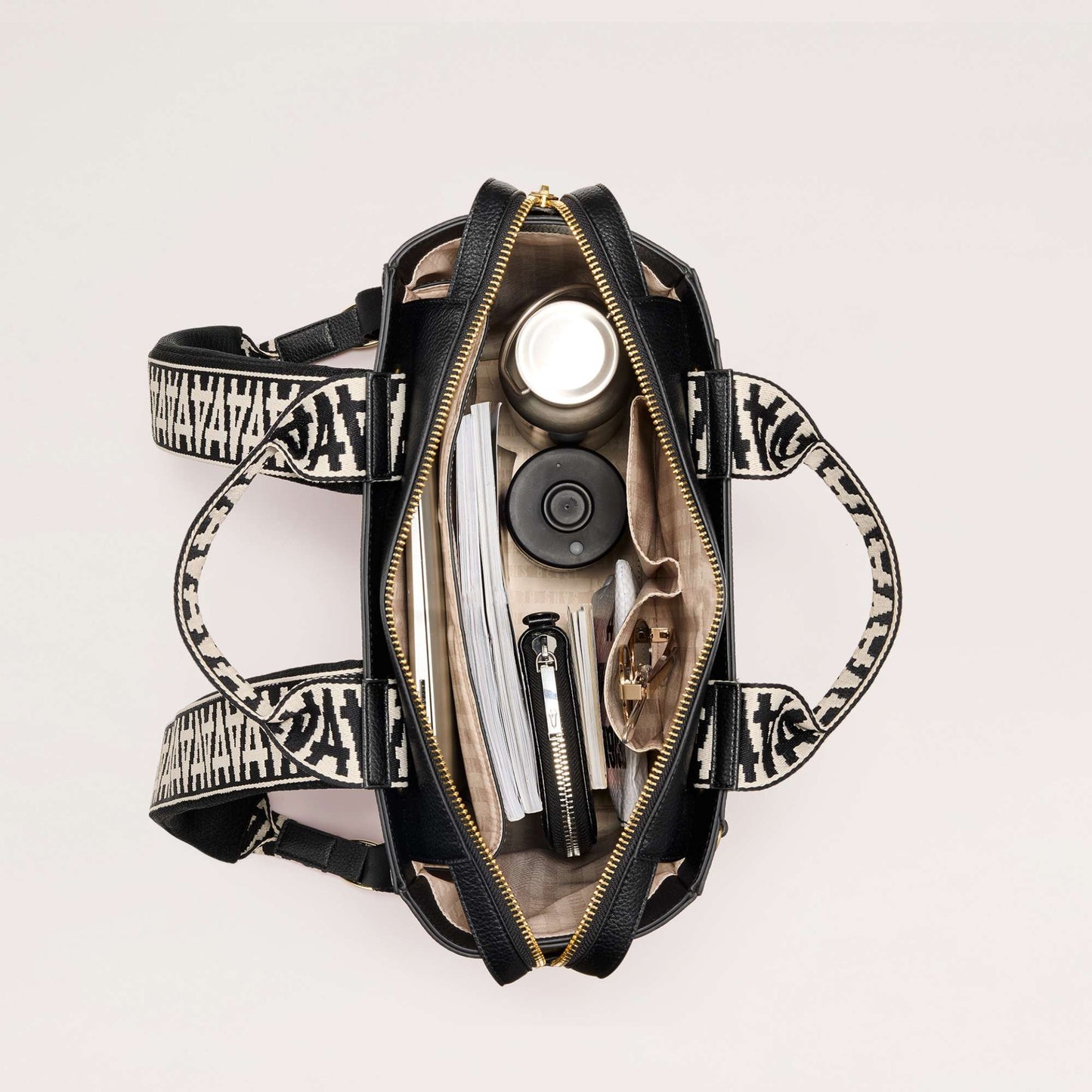 XL Universo Backpack - Noir + Gold