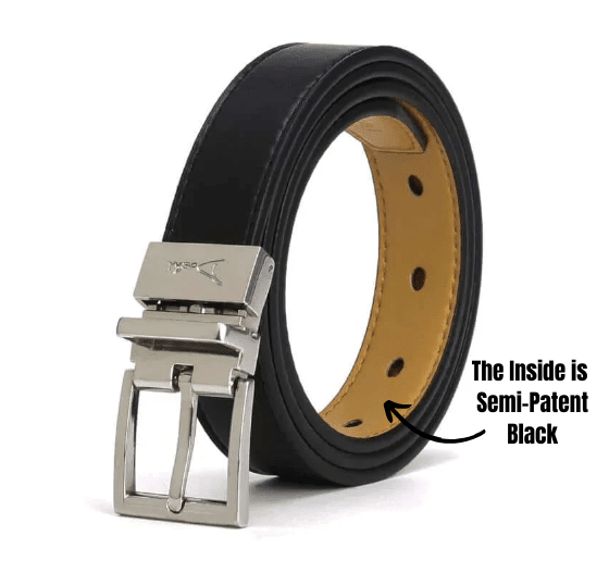 Square Reversible Belt - Vegan America
