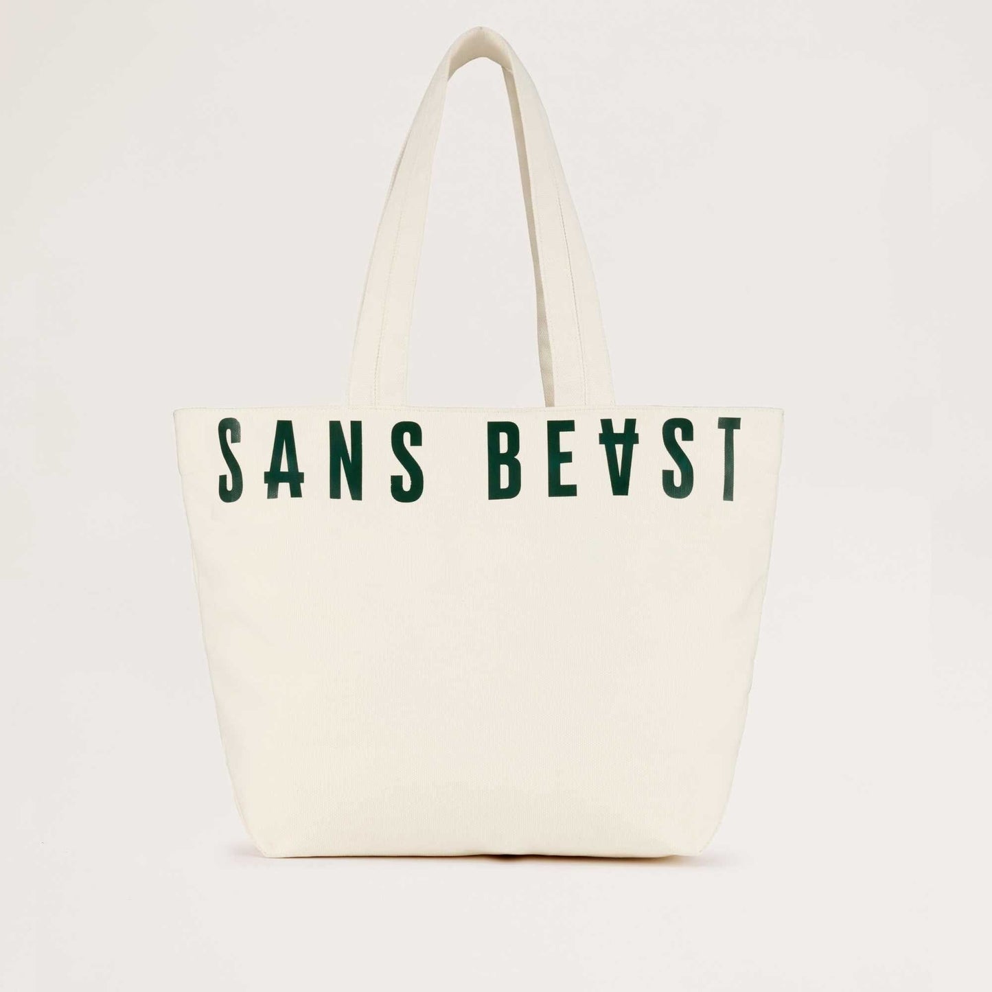 Zippy Overflow Tote - Vanilla