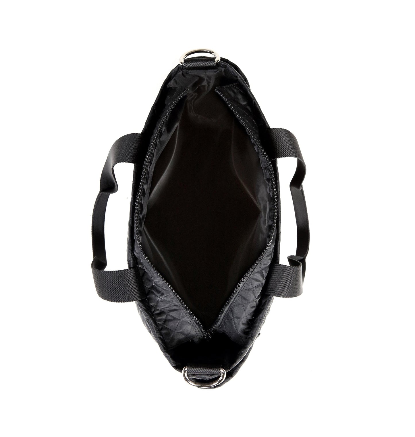 Lily ECONYL® Vegan Changing Tote Bag | Black