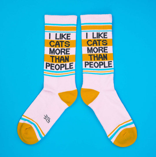 I Like Cats Socks from Gumball Poodle