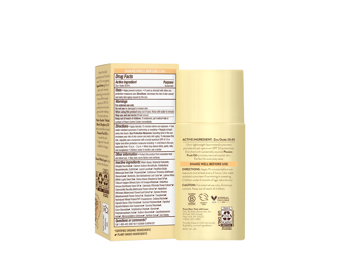 Daily Sheer Mineral Sunscreen Fluid SPF50