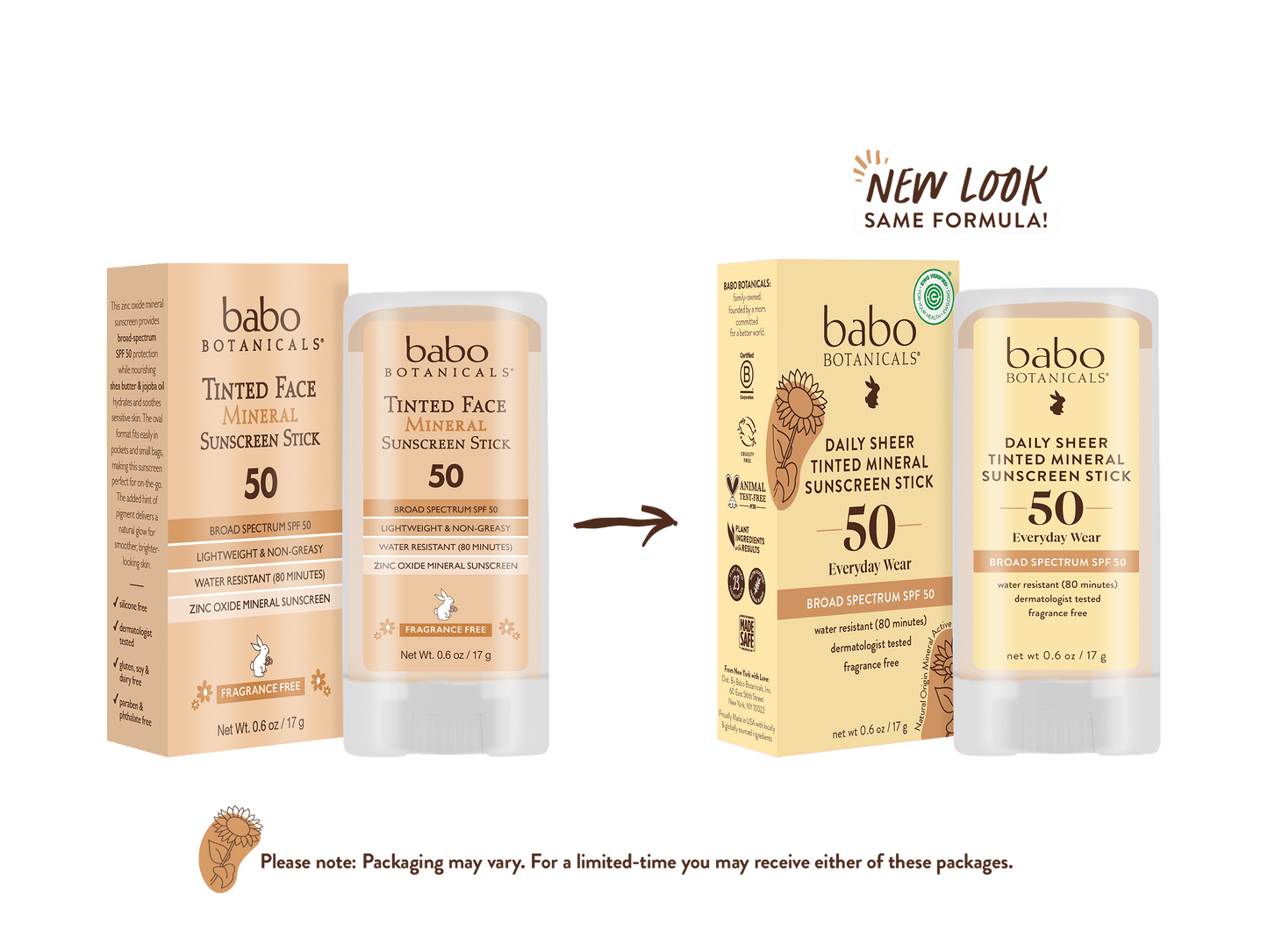Daily Sheer Mineral Tinted Sunscreen Stick SPF50