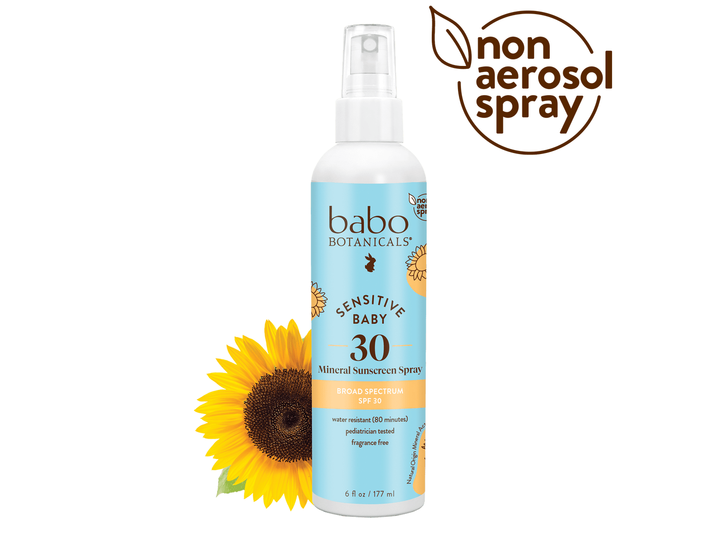 Sensitive Baby Mineral Sunscreen Spray SPF30
