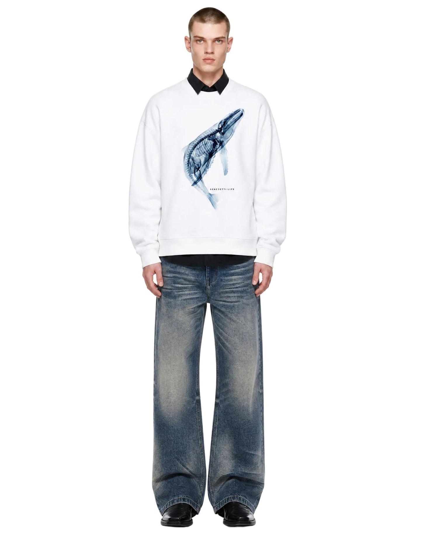 Whale Organic Sweatshirt - Vegan America