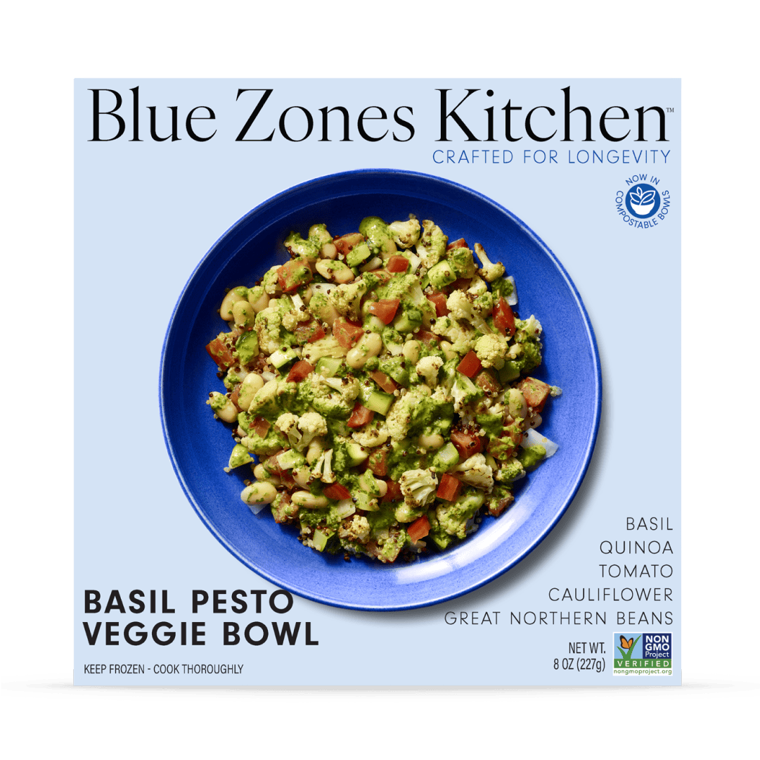 Basil Pesto Veggie Bowl - Vegan America