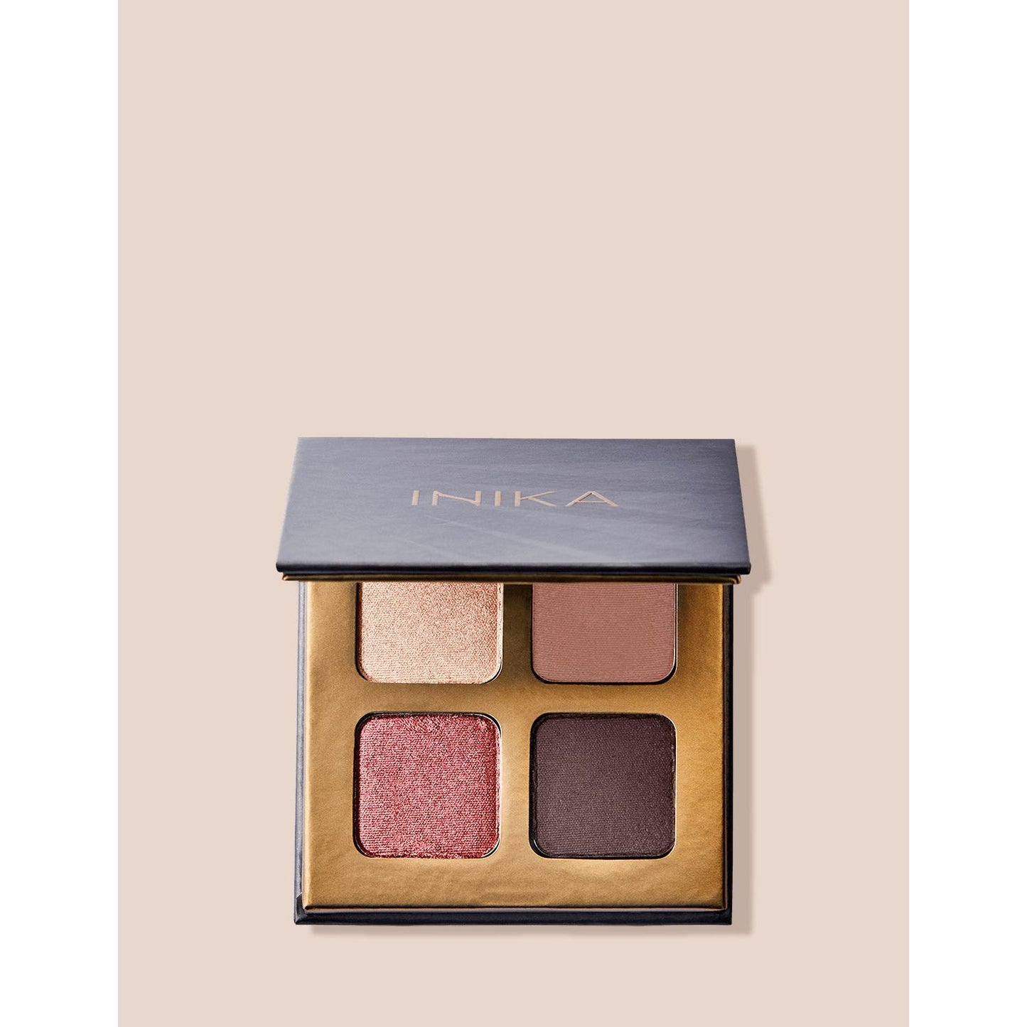 INIKA Organic Quad Eyeshadow Palette (Flowers)