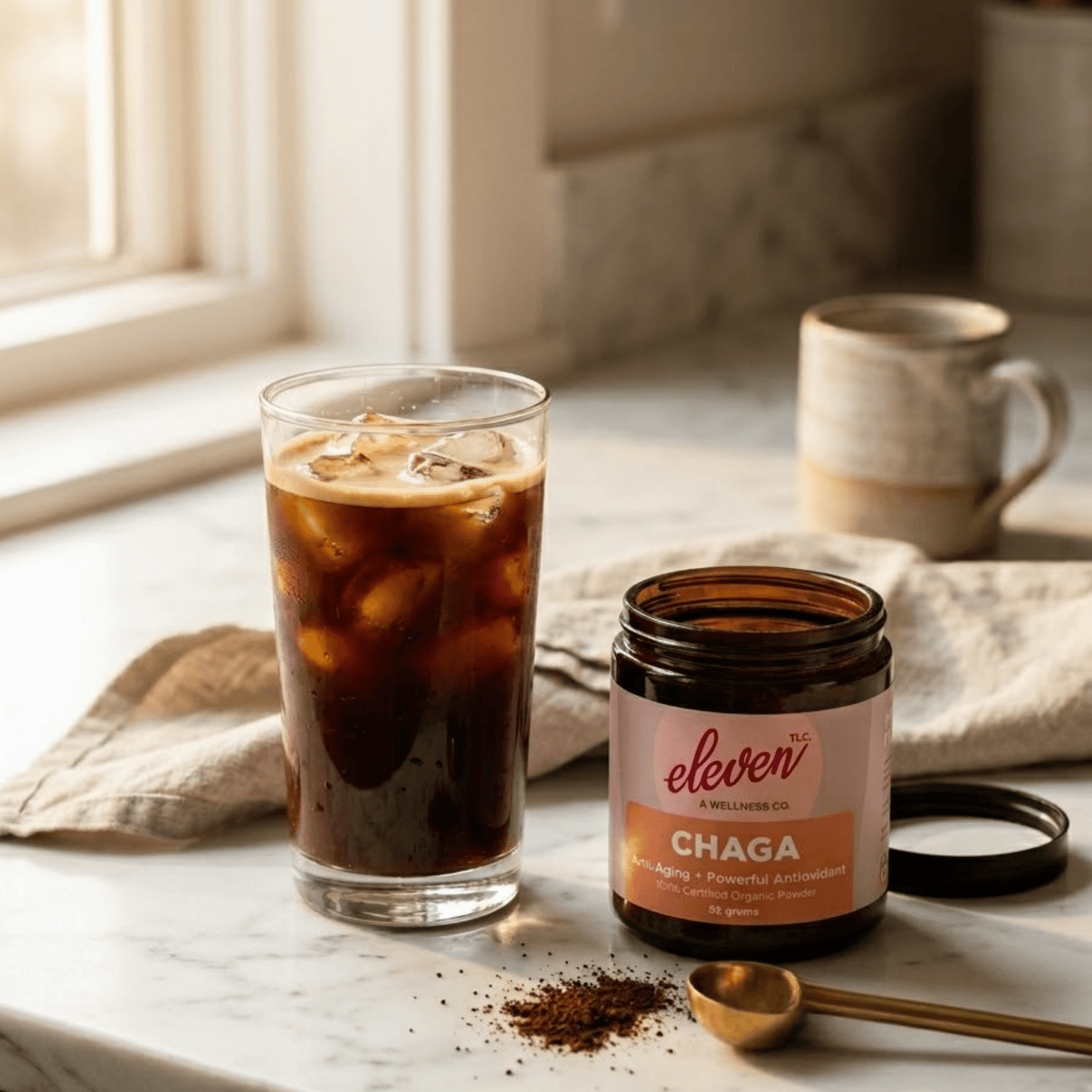 Organic Chaga Mushroom Powder - Vegan America