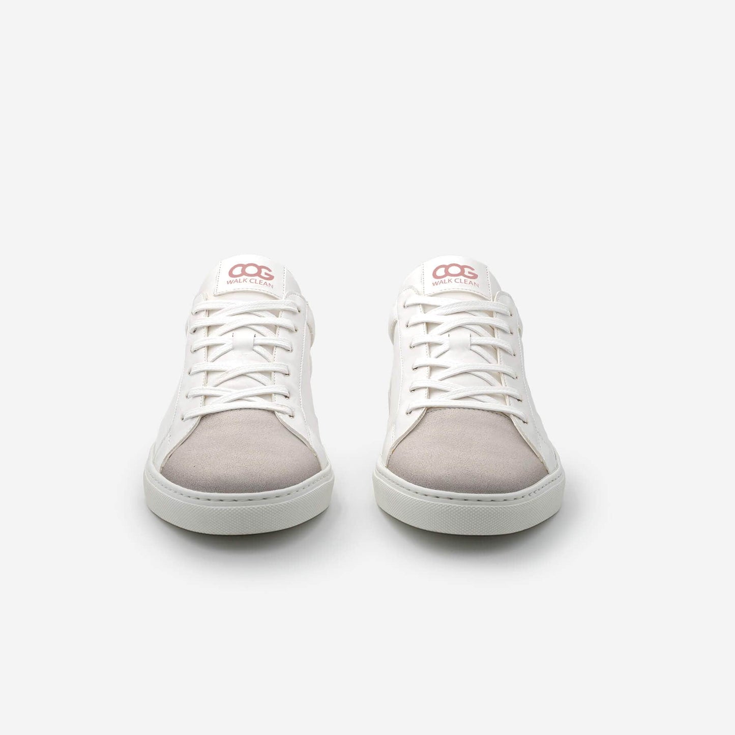 Winton Women's Vegan Sneakers | White & Pink
